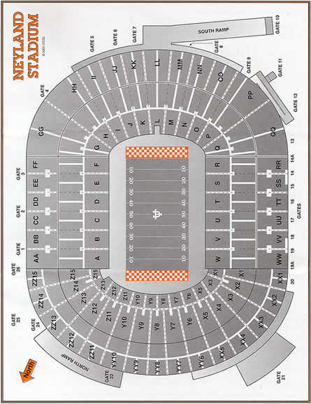 Stadium Seating Chart