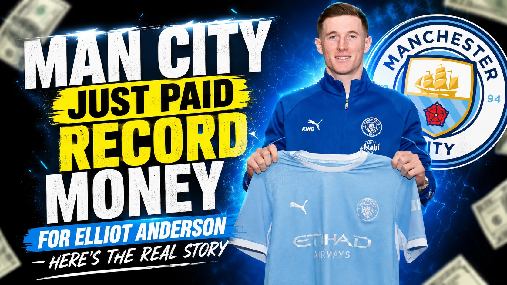 Elliot Anderson signs record Manchester City contract after Nottingham Forest exit