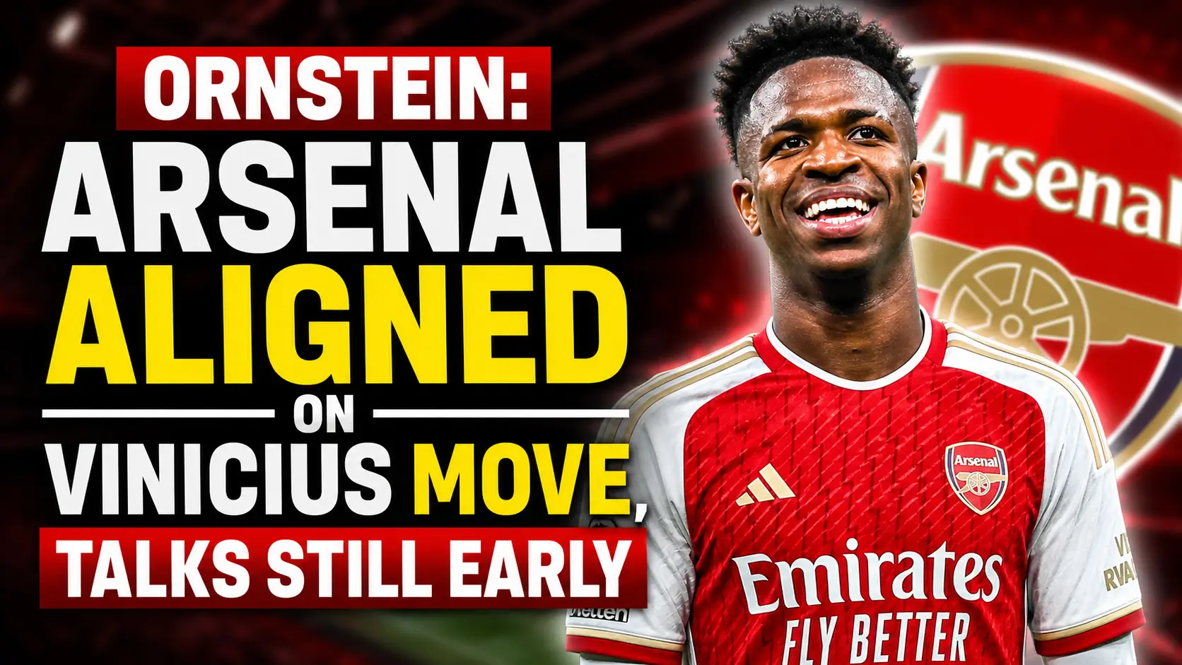 Vinicius Junior amidst Arsenal transfer interest report