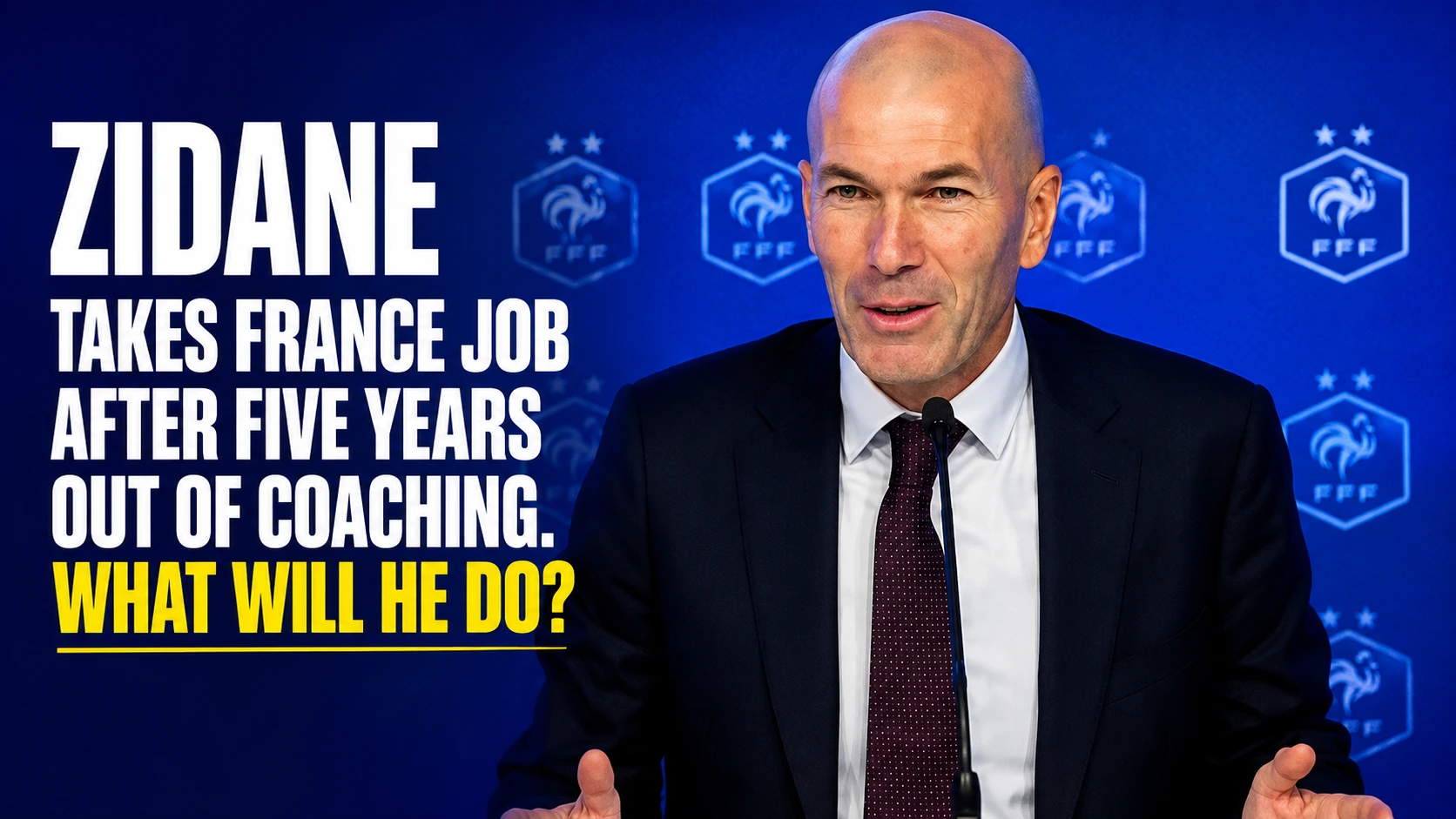 Zinedine Zidane appointed France manager